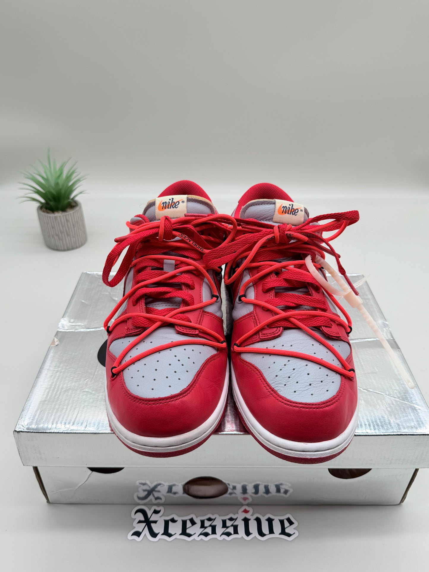 Off-White Nike Dunk Low University Red