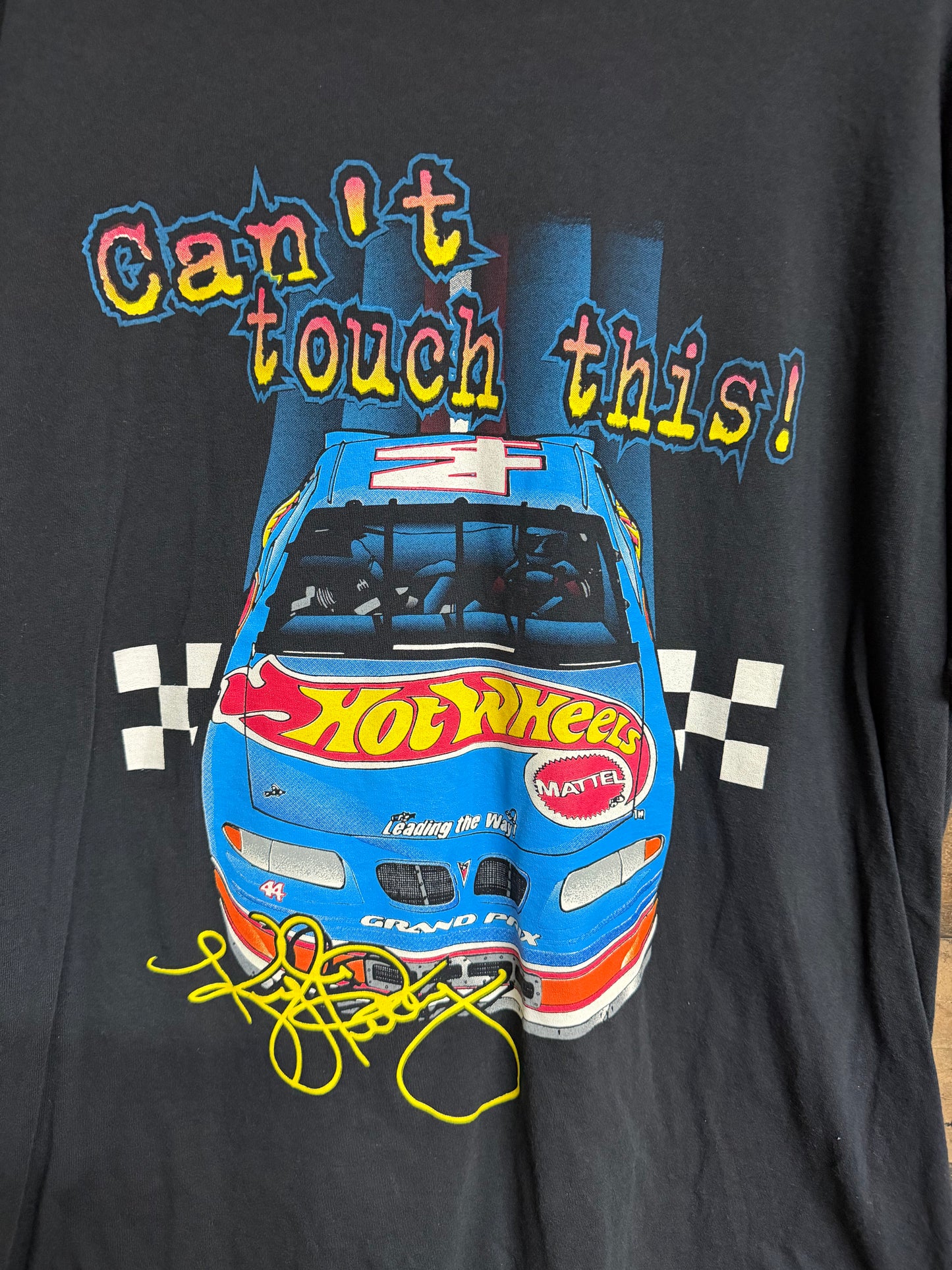 Vintage NASCAR Kyle Petty Hot Wheels Racing Tee