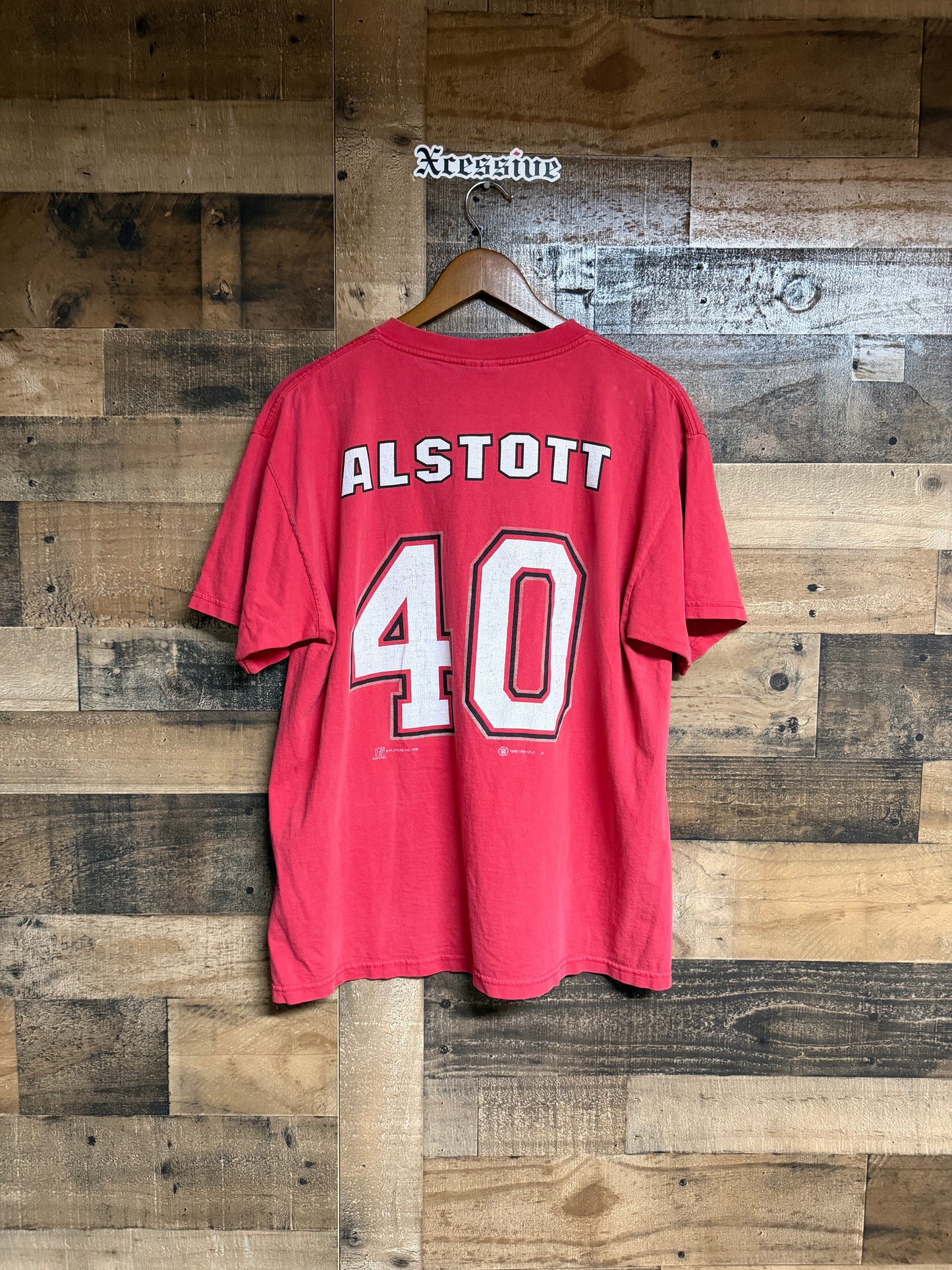 VIntage Tampa Bay Bucaneers Mike Alstott Tee