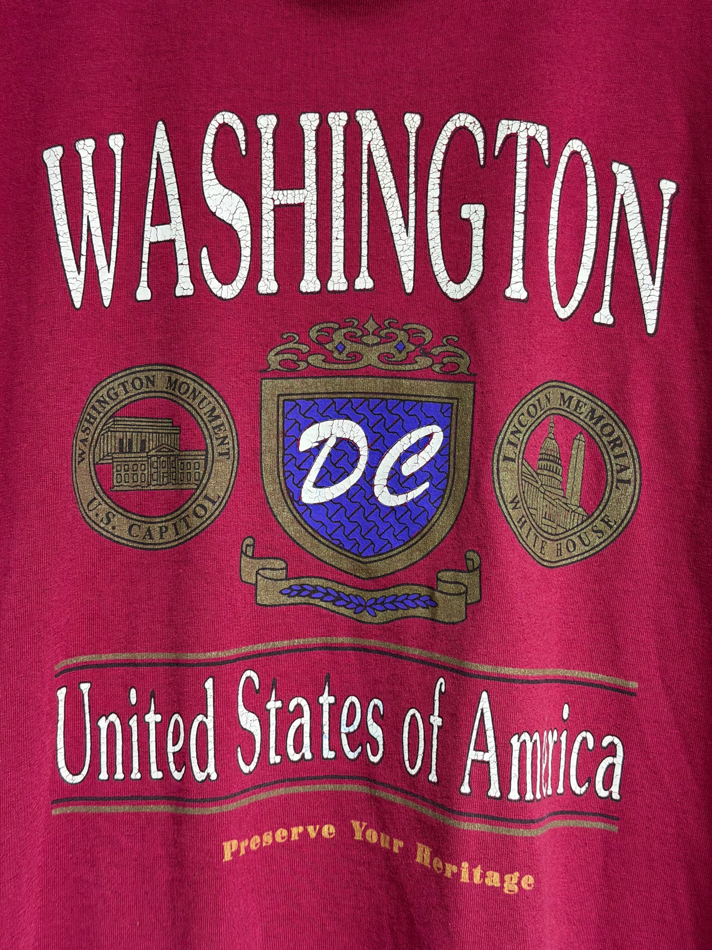 Vintage Washington DC Souvenir Tee