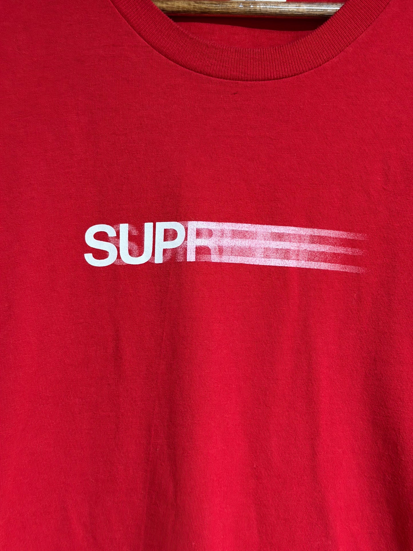 Supreme Motion Logo Red Tee