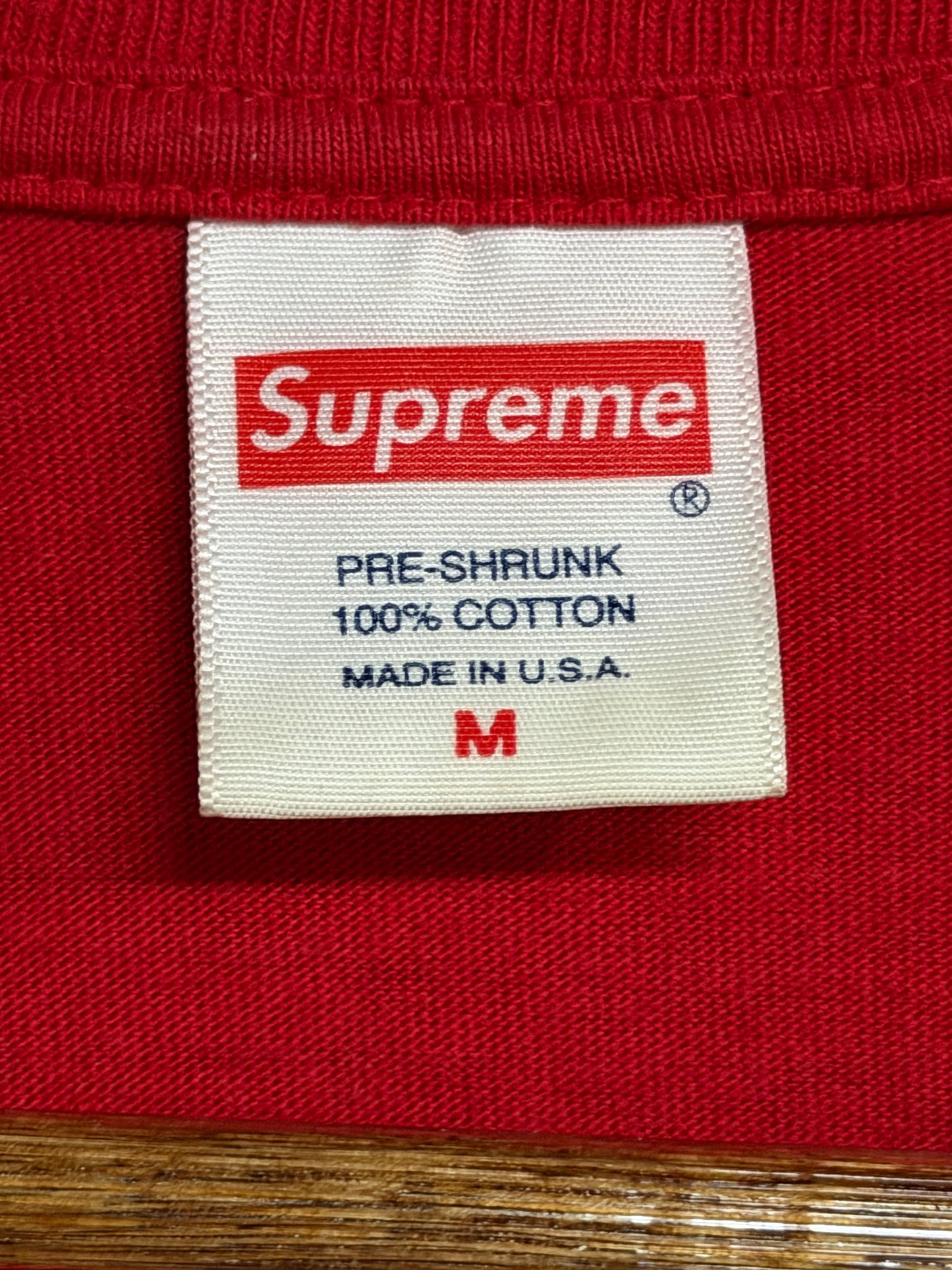 Supreme Motion Logo Red Tee