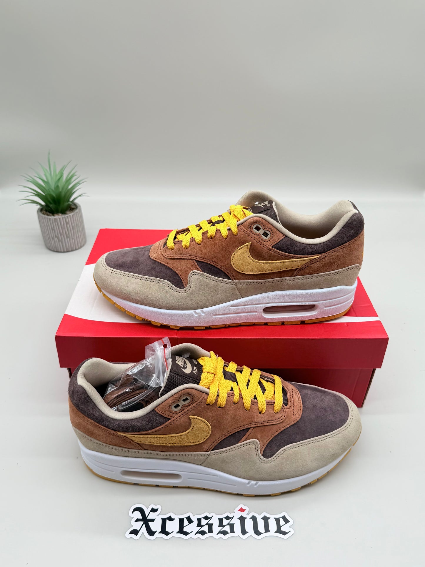 Nike Air Max 1 Duck Pecan Yellow Ochre