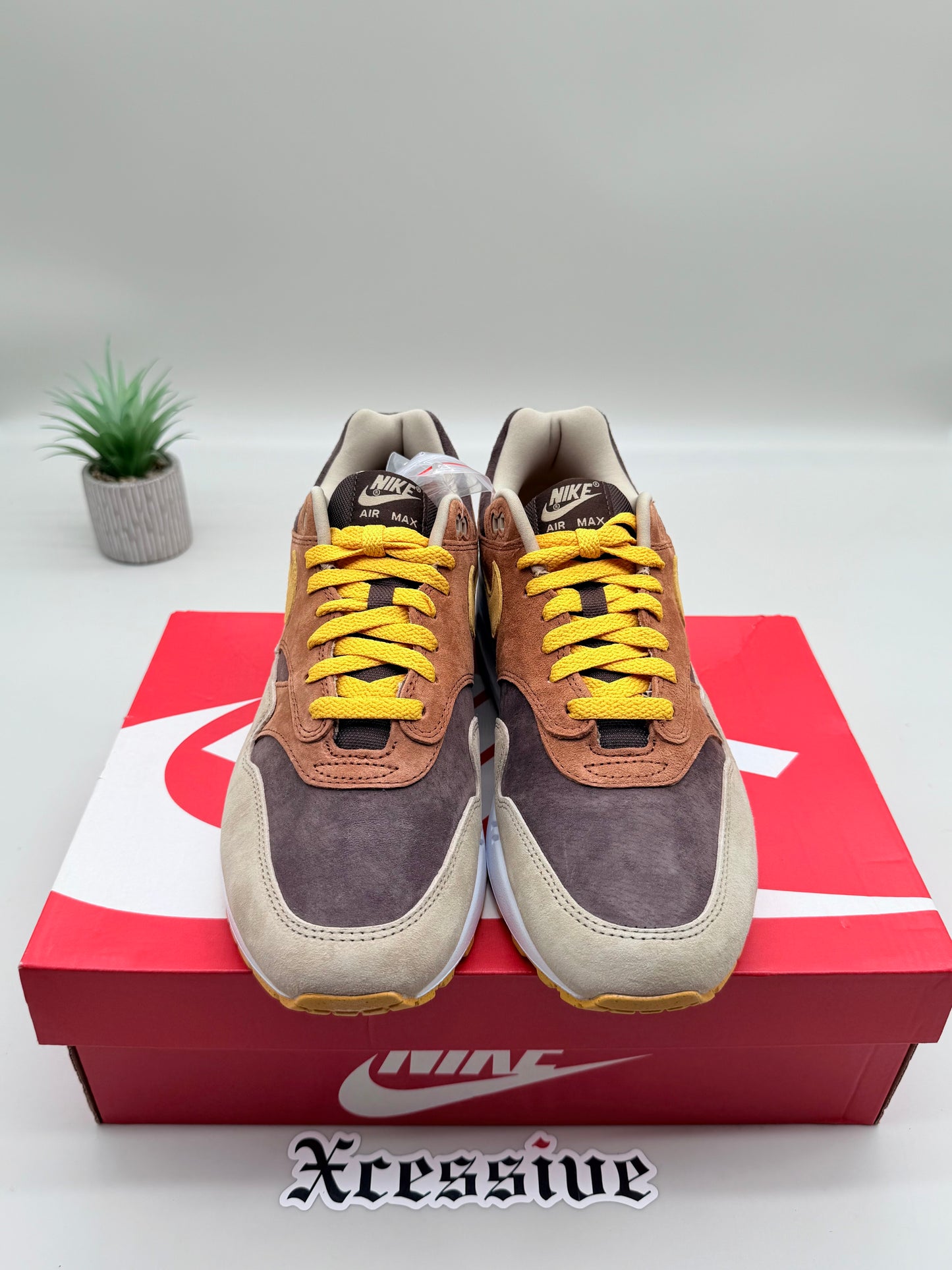 Nike Air Max 1 Duck Pecan Yellow Ochre