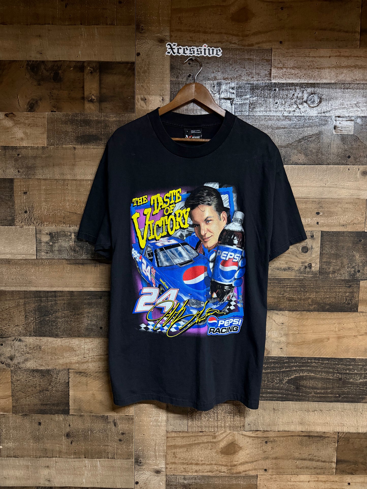 Y2K NASCAR Jeff Gordon Pepsi Racing Tee