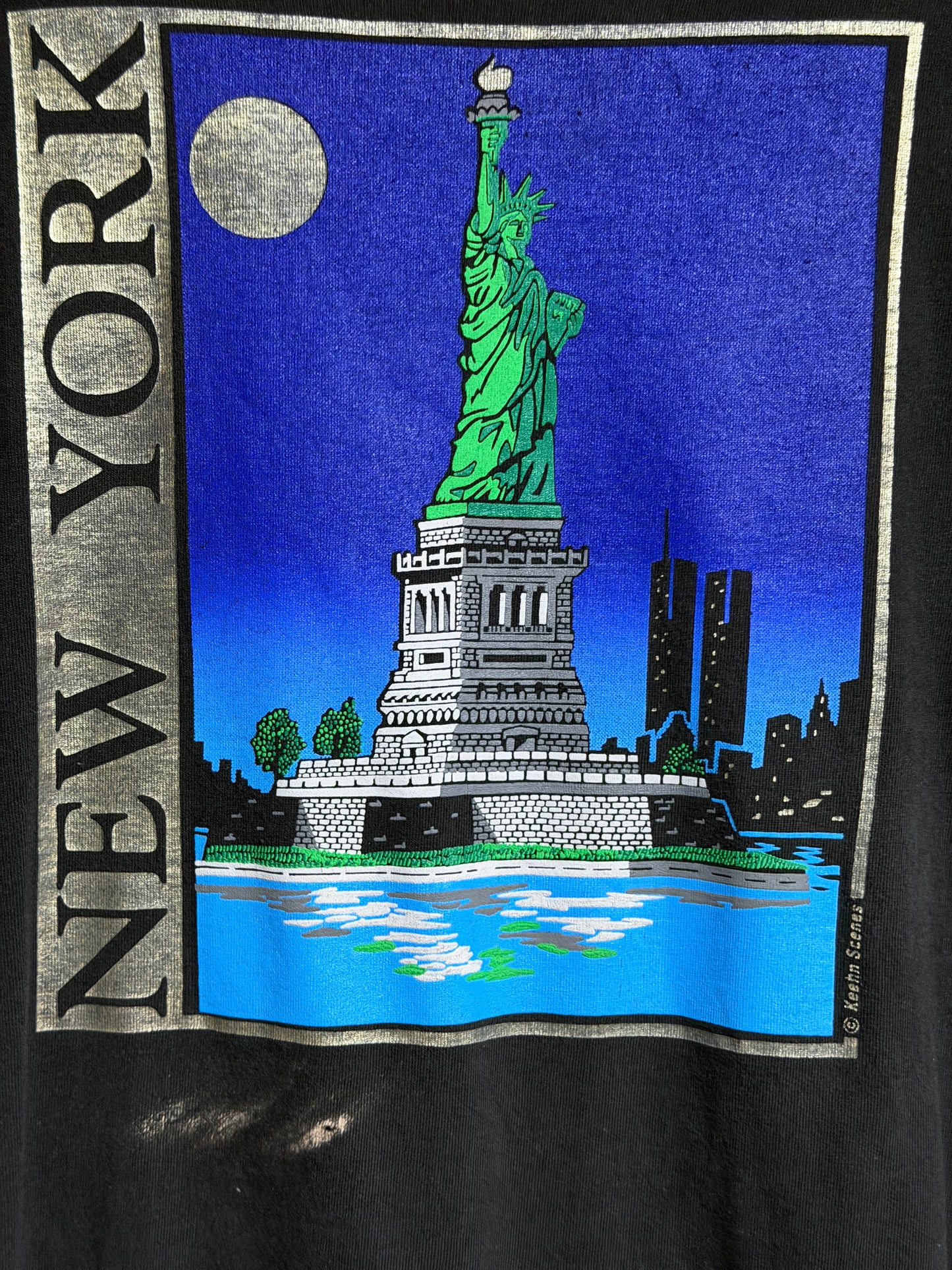 Vintage Keehn Scenes NYC Souvenir Tee