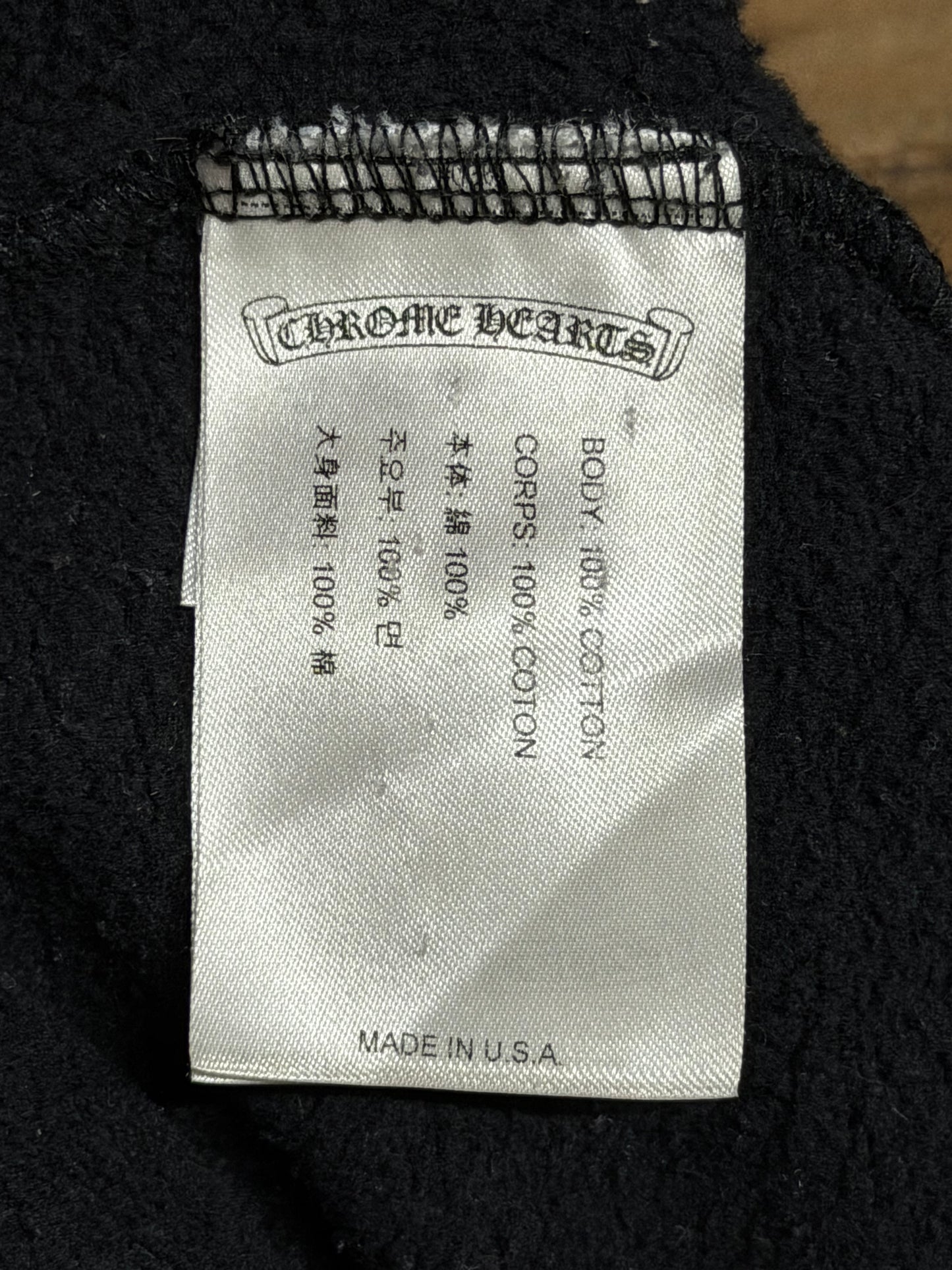 Chrome Hearts Gradient T-Bar Hoodie