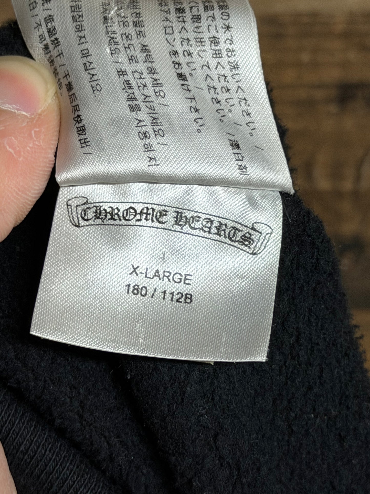 Chrome Hearts Gradient T-Bar Hoodie