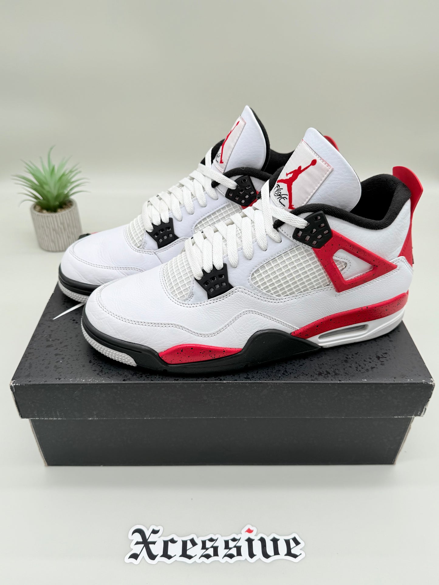 Jordan 4 Red Cement