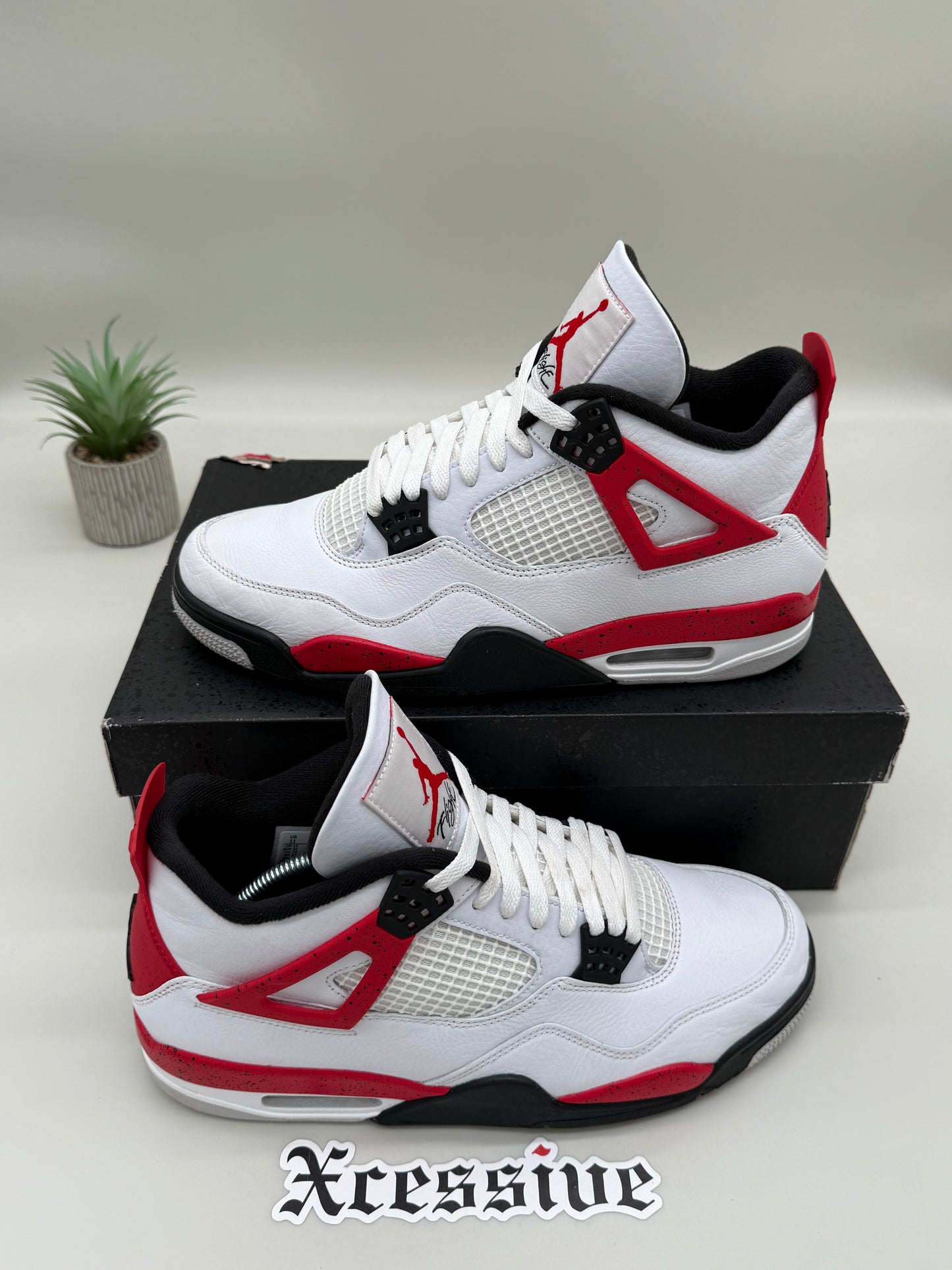 Jordan 4 Red Cement