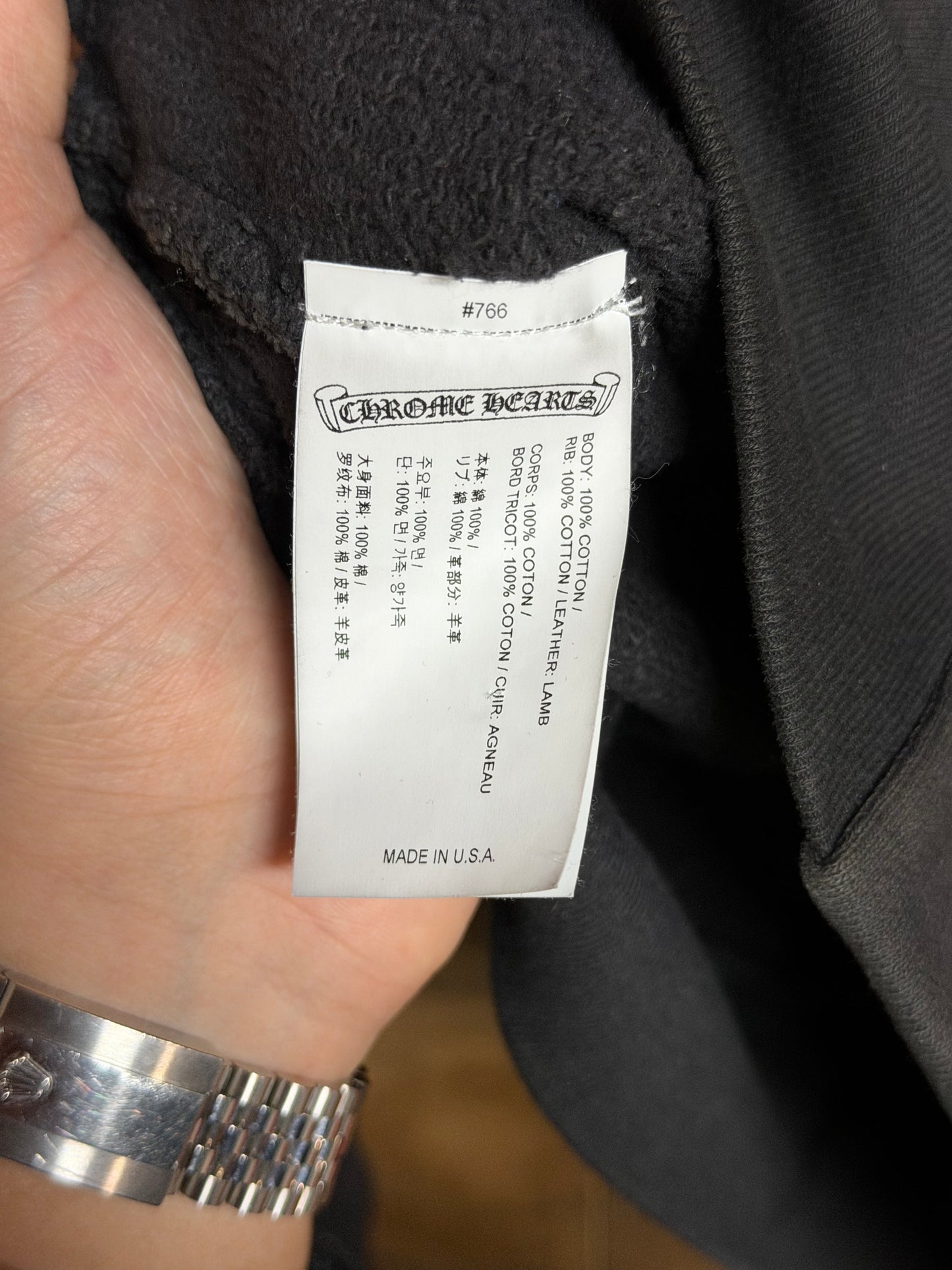 Chrome Hearts Paperjam Zip Up