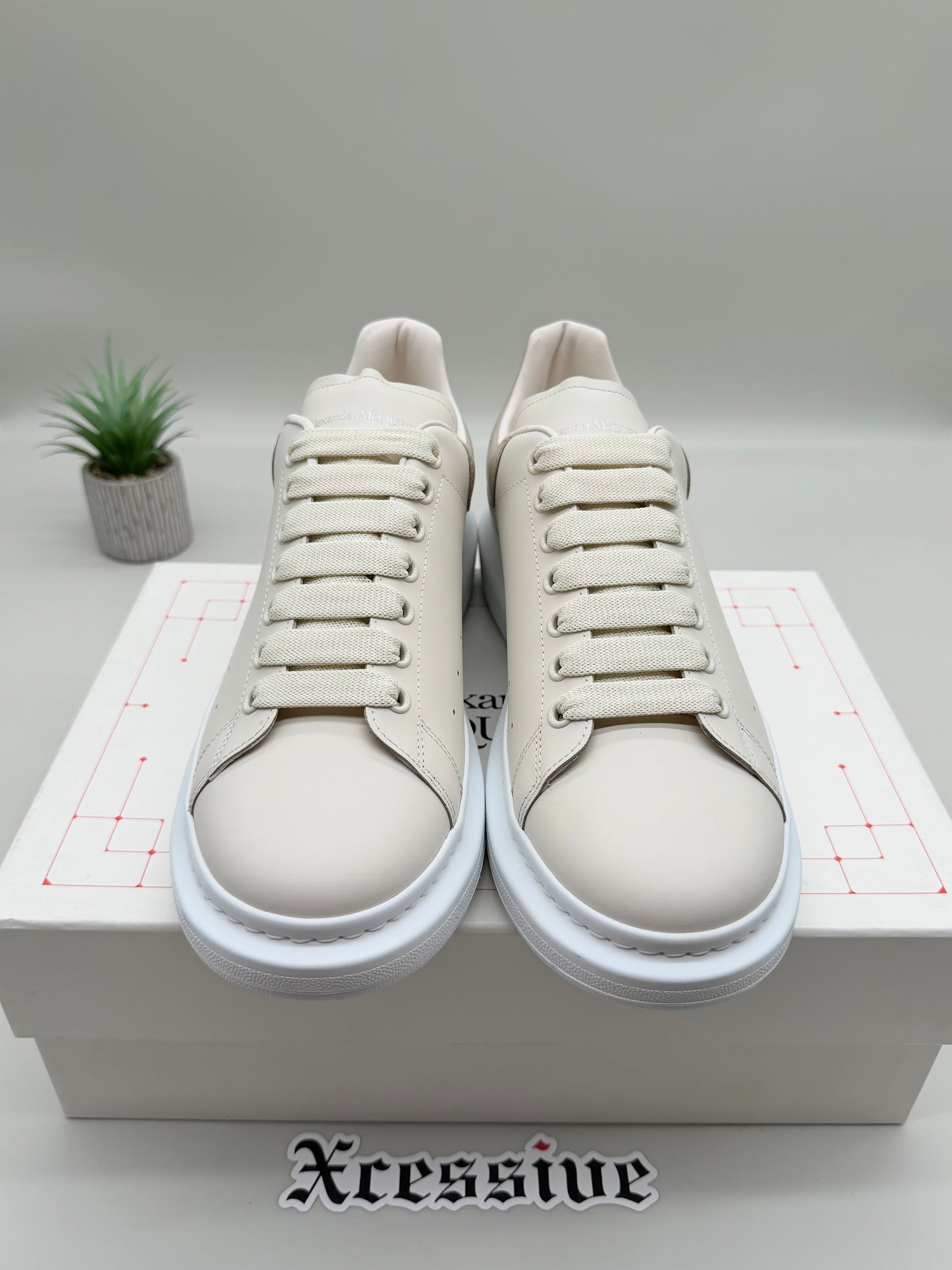 Alexander McQueen Oversized Vanilla Pale Beige