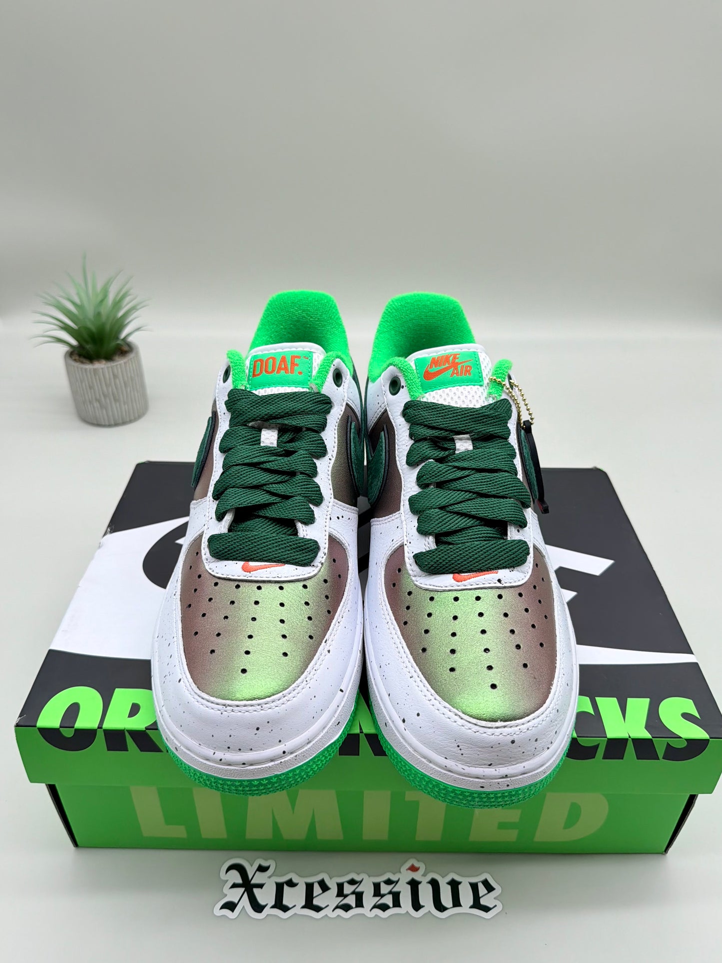 Nike Air Force 1 Oregon Ducks of a Feather Egg or Duck