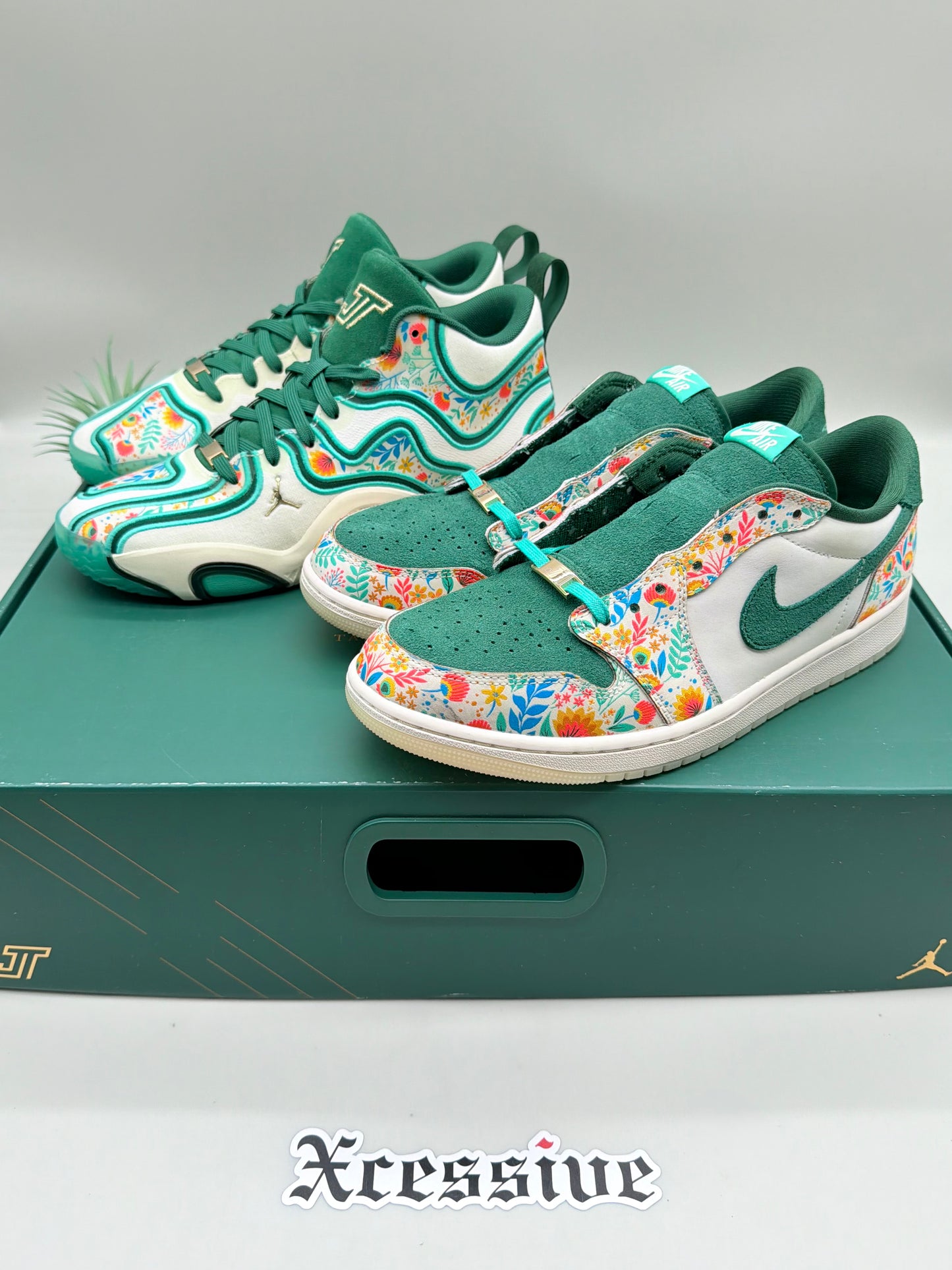 Jordan 1 Low & Jordan Tatum 3 Jayson Tatum Welcome to the Garden Pack