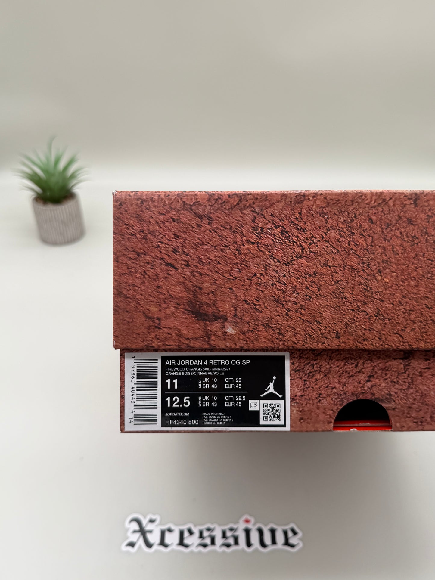 Jordan 4 Nigel Sylvester Brick by Brick