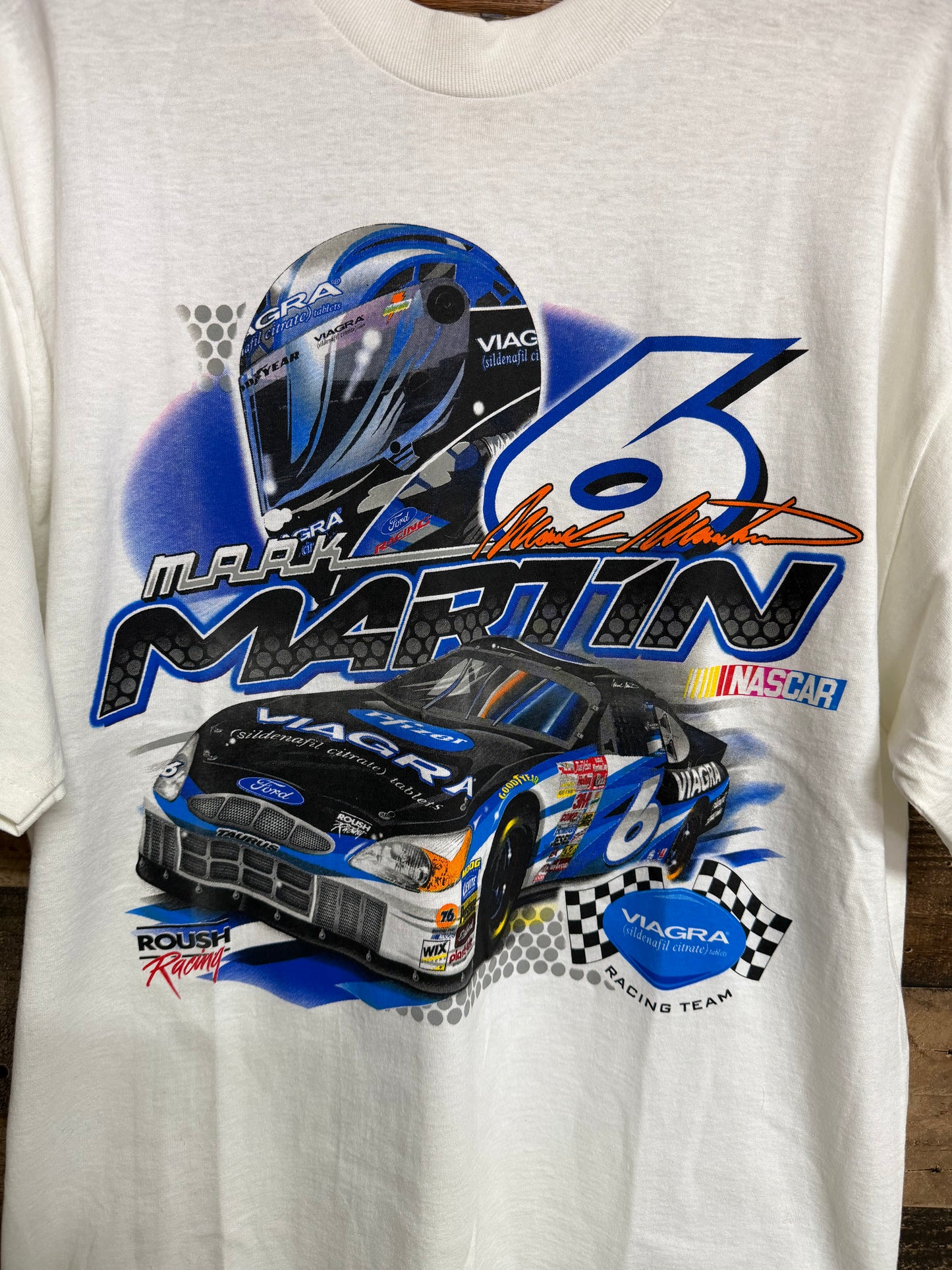 Y2K Mark Martin NASCAR Tee