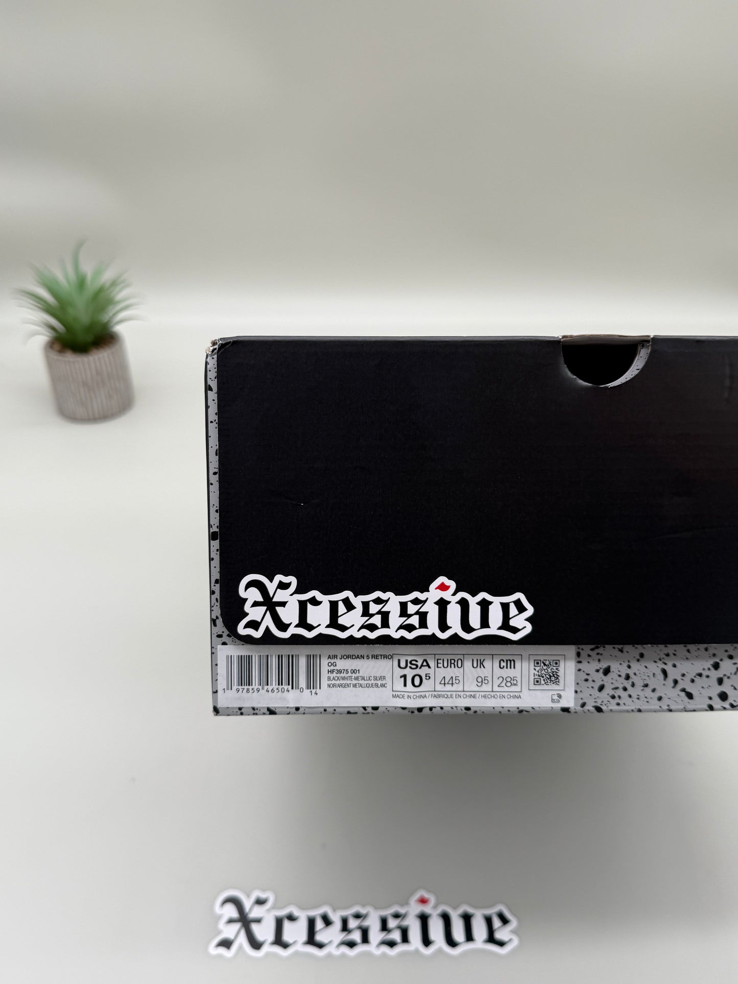 Jordan 5 Black Metallic Reimagined