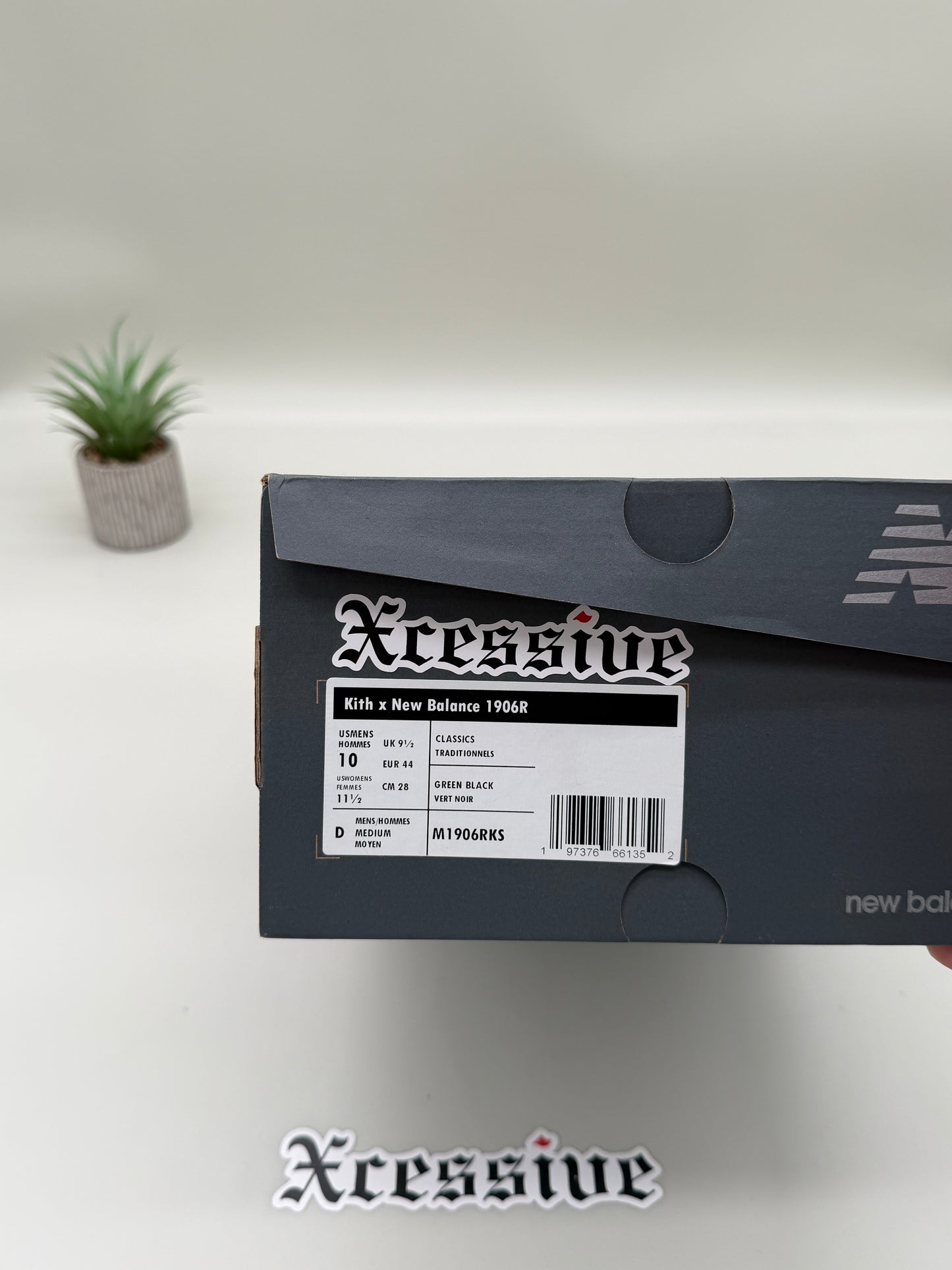 New Balance 1906R Kith Black