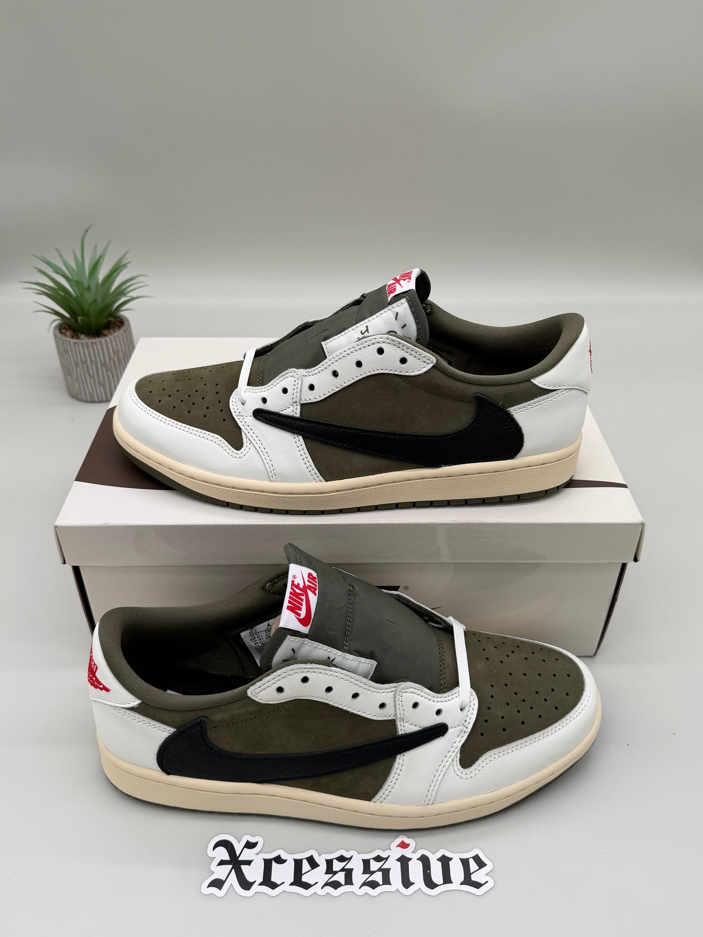 Jordan 1 Low Travis Scott Medium Olive