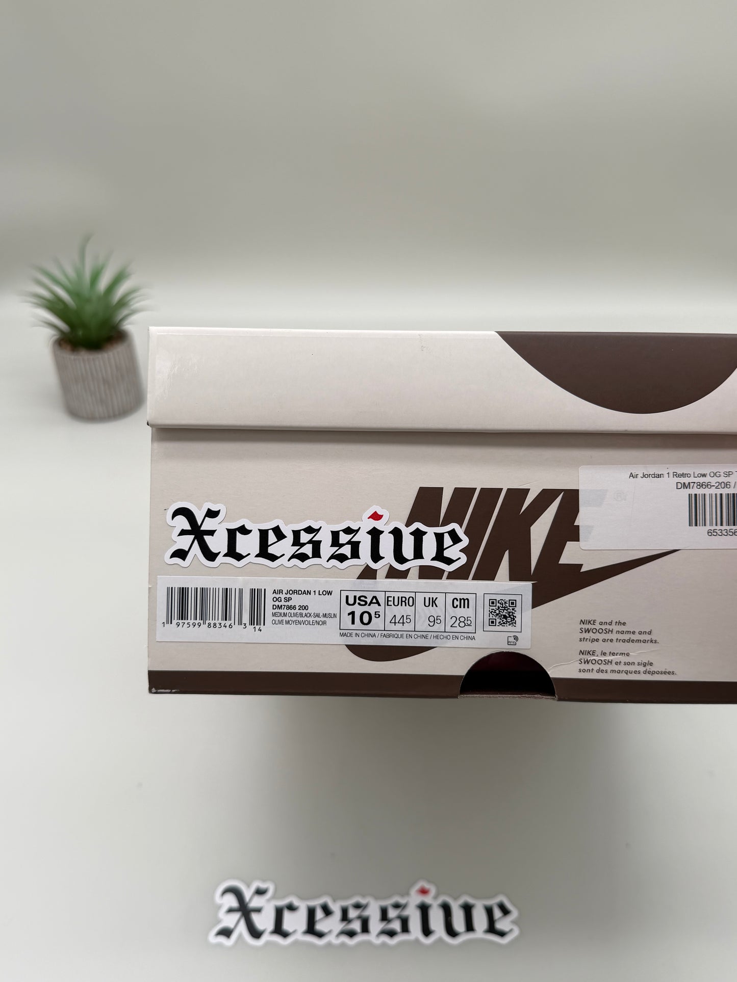 Jordan 1 Low Travis Scott Medium Olive