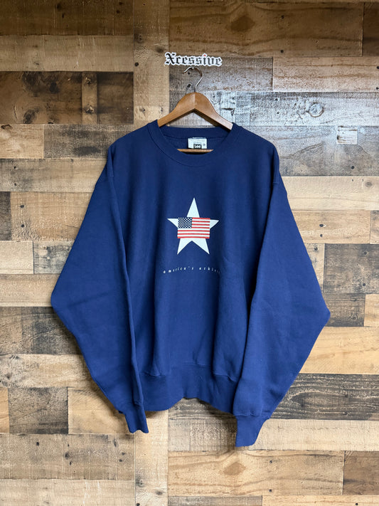 Vintage Lee Sports America's Athlete Crewneck