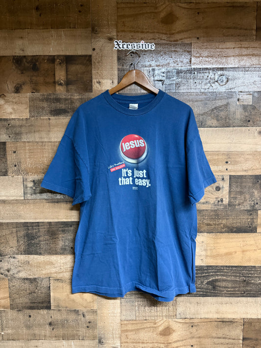 Y2K Jesus "It's Just That Easy" Tee