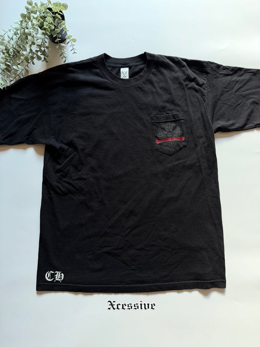 Chrome Hearts Cracked Horseshoe Logo Tee