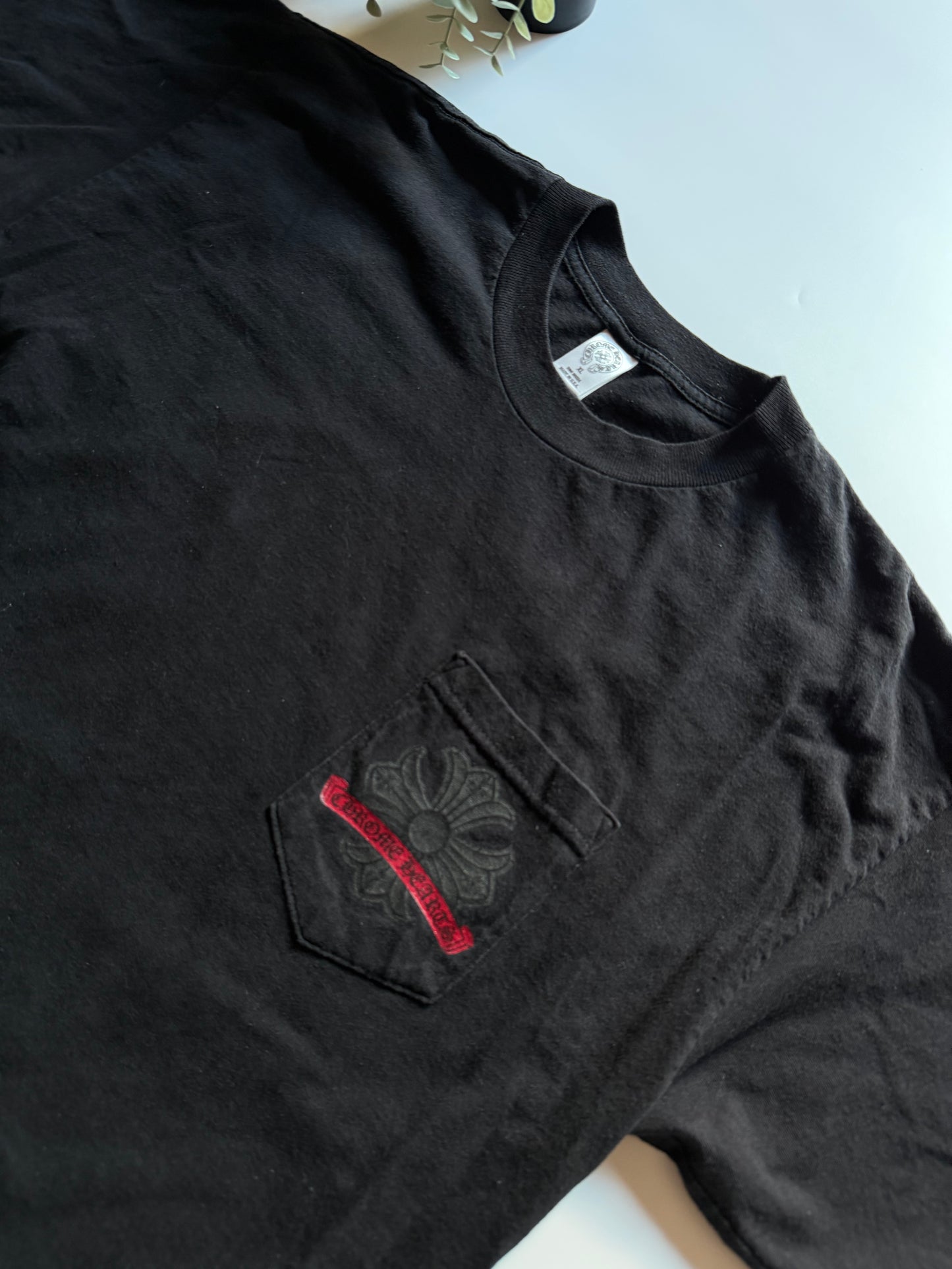 Chrome Hearts Cracked Horseshoe Logo Tee