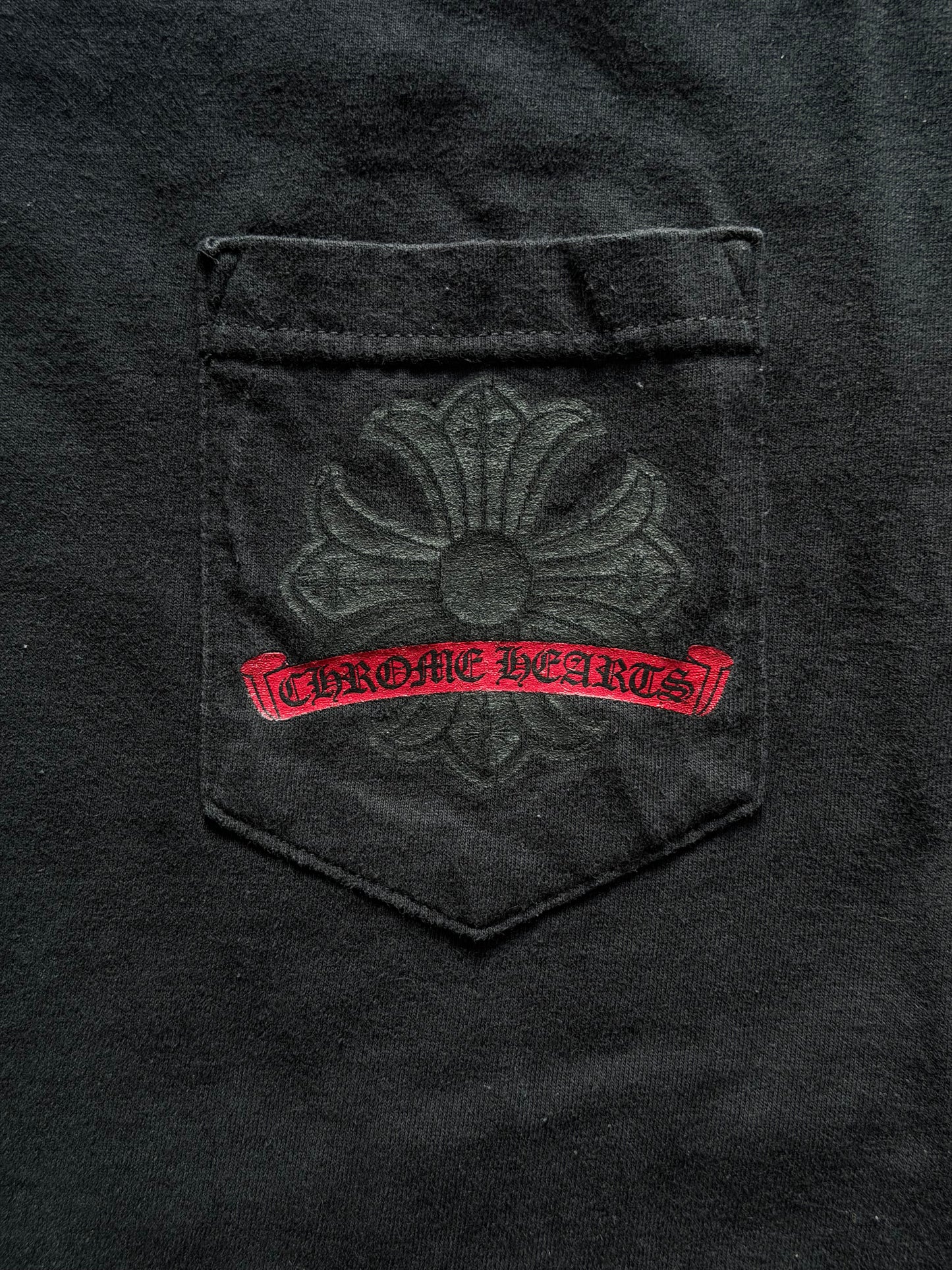 Chrome Hearts Cracked Horseshoe Logo Tee