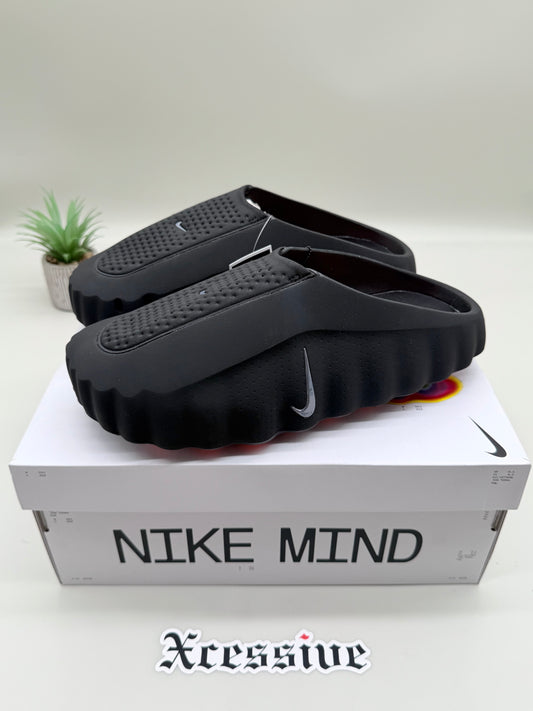 Nike Mind 001 Slide Black Chrome
