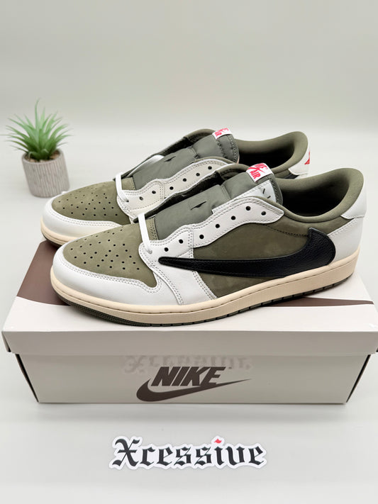 Jordan 1 Low Travis Scott Medium Olive