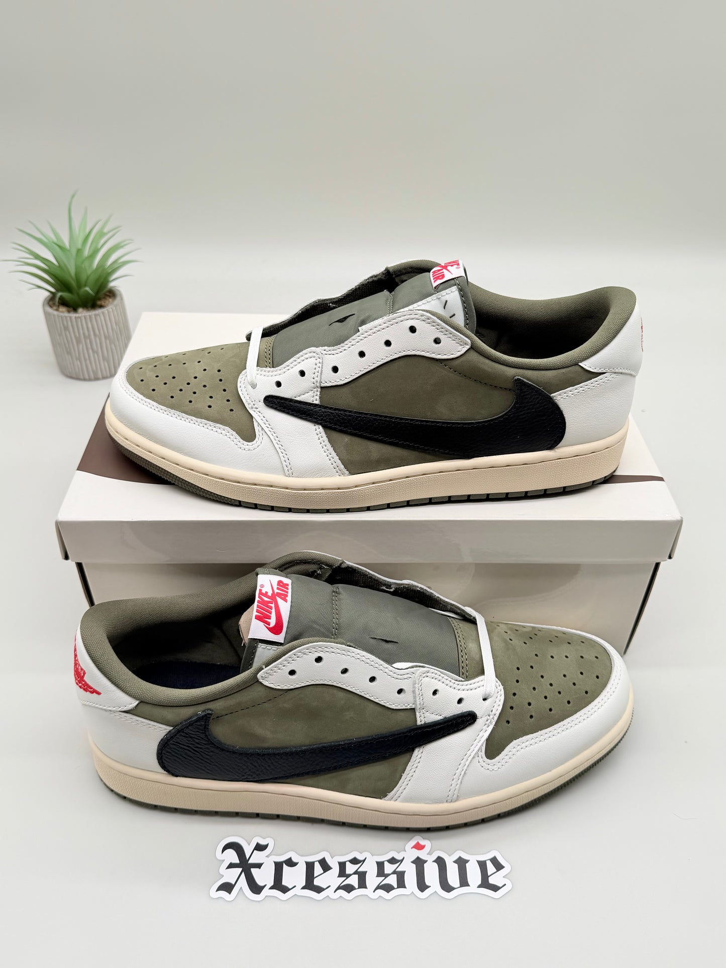 Jordan 1 Low Travis Scott Medium Olive