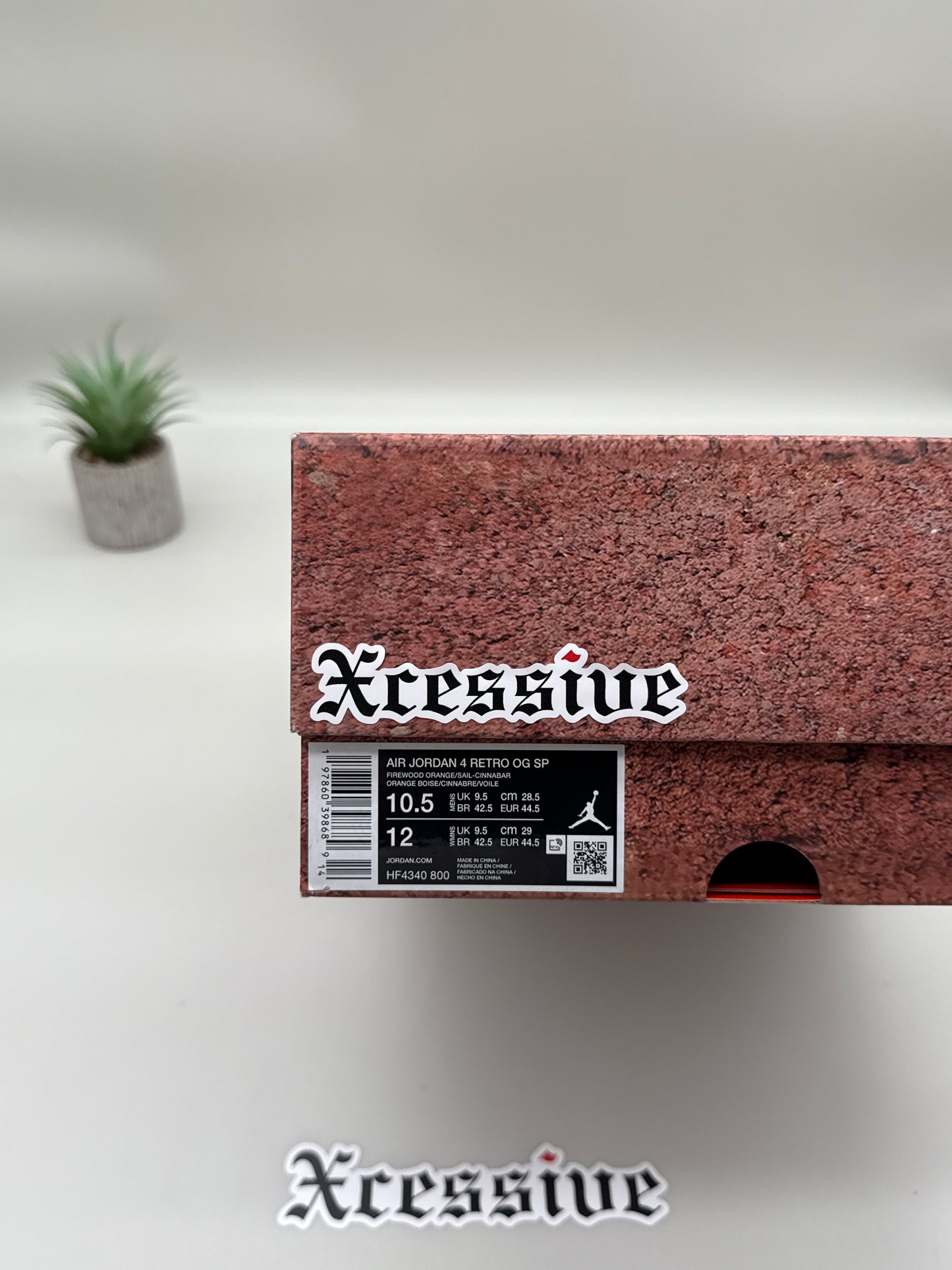 Jordan 4 Nigel Sylvester Brick by Brick