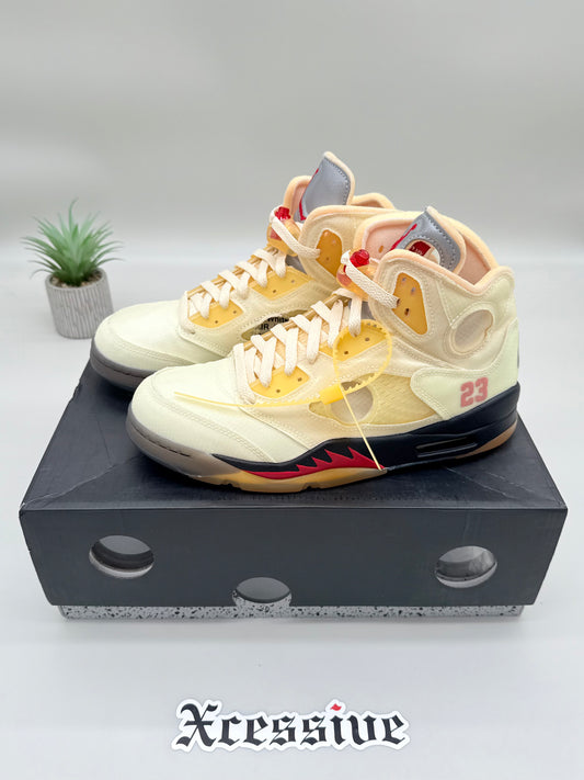 Off-White Jordan 5 Sail