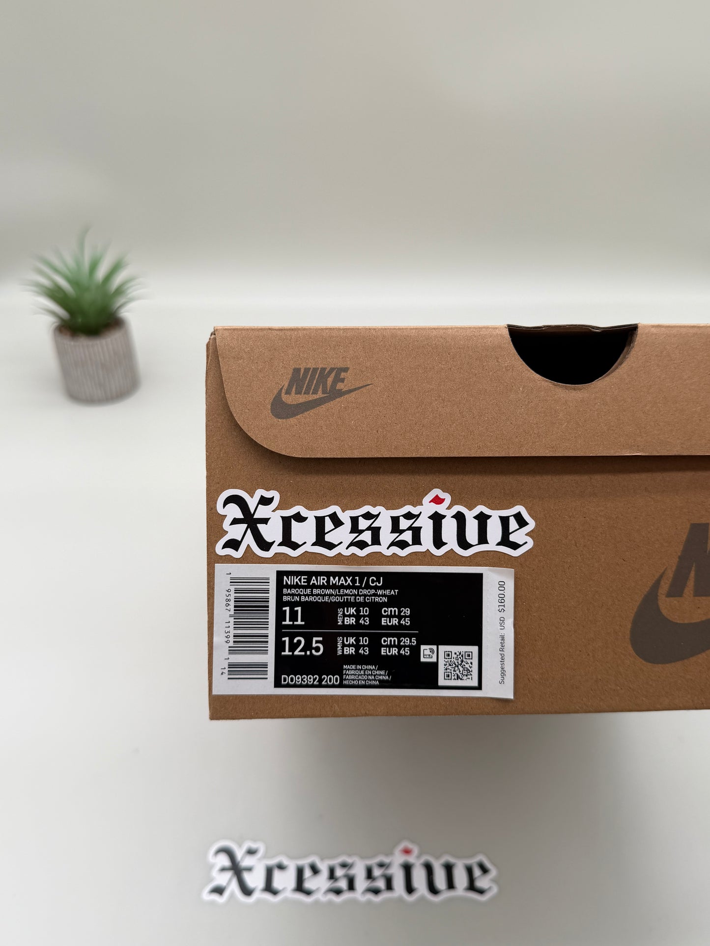 Nike Air Max 1 Travis Scott Baroque Brown