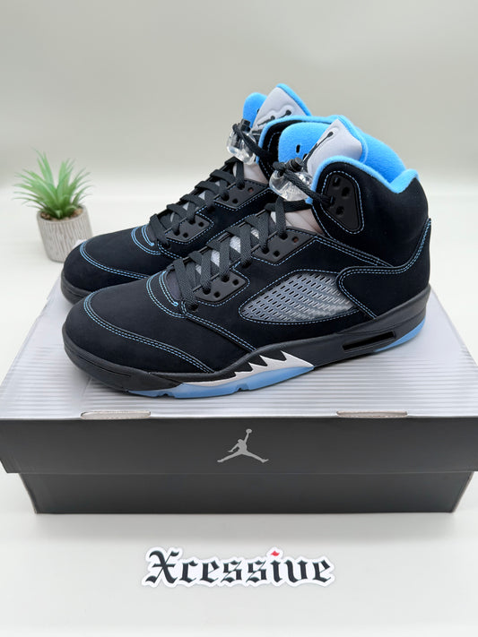 Jordan 5 Black University Blue