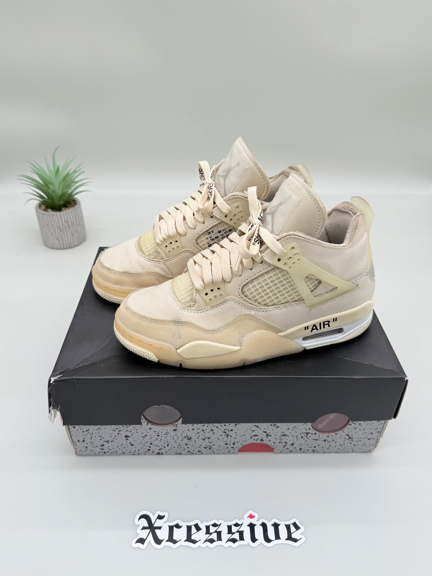 Off-White Jordan 4 Sail