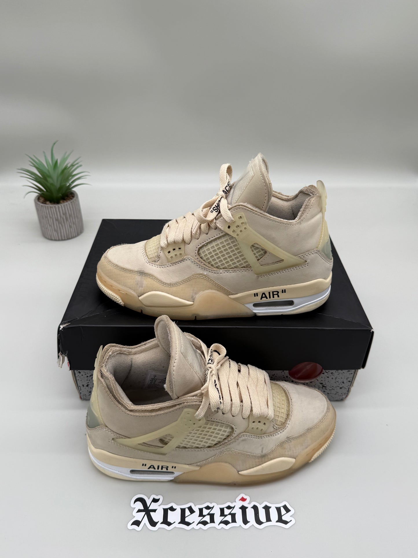 Off-White Jordan 4 Sail