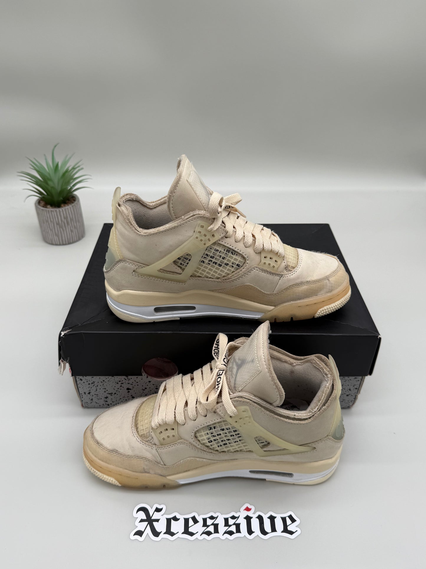 Off-White Jordan 4 Sail