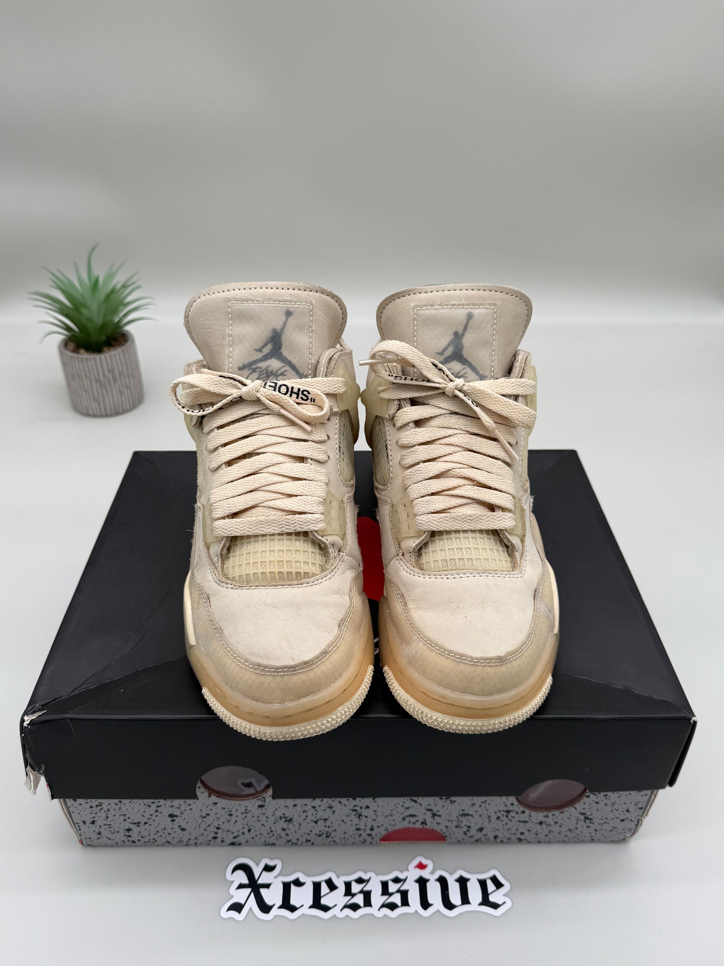 Off-White Jordan 4 Sail