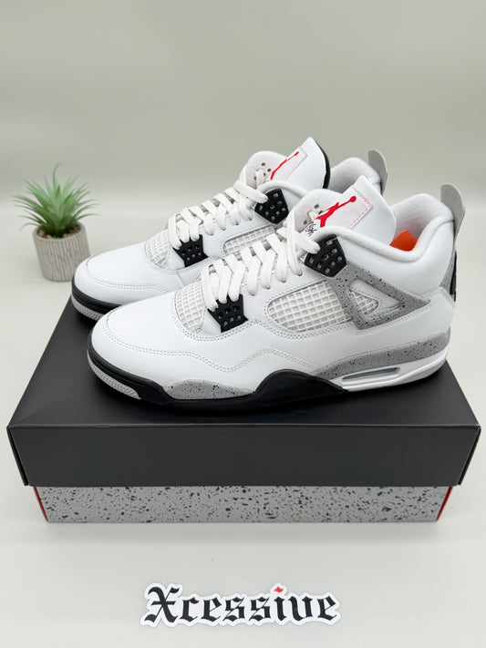 Jordan 4 White Cement