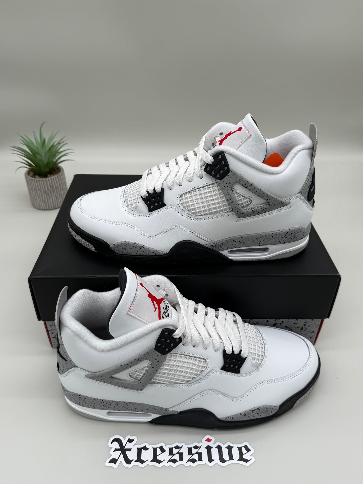 Jordan 4 White Cement