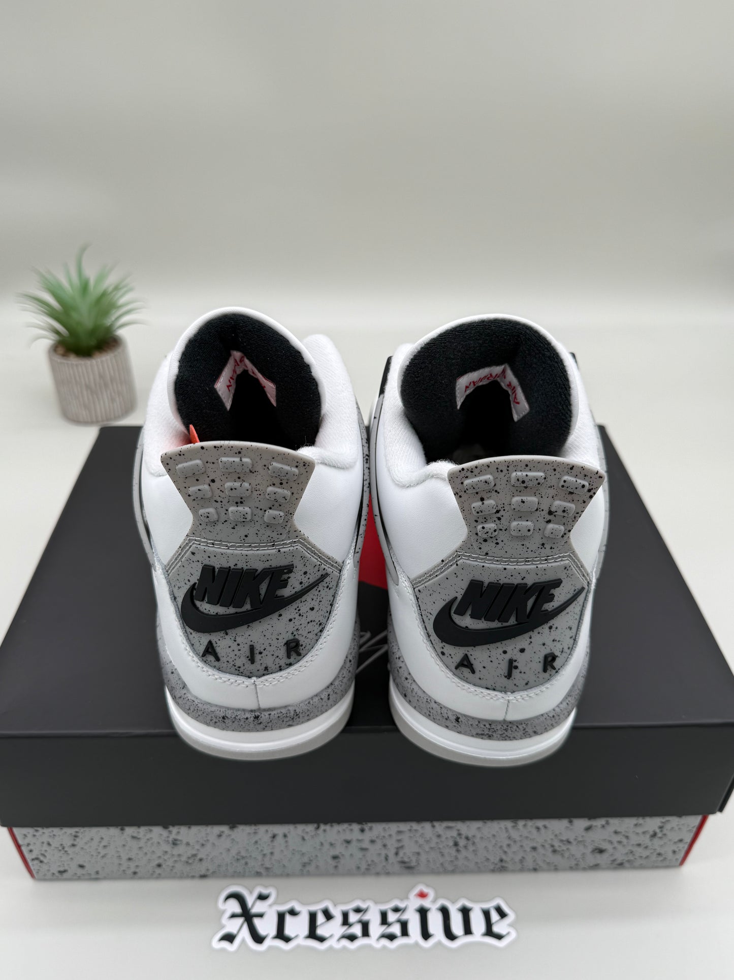 Jordan 4 White Cement