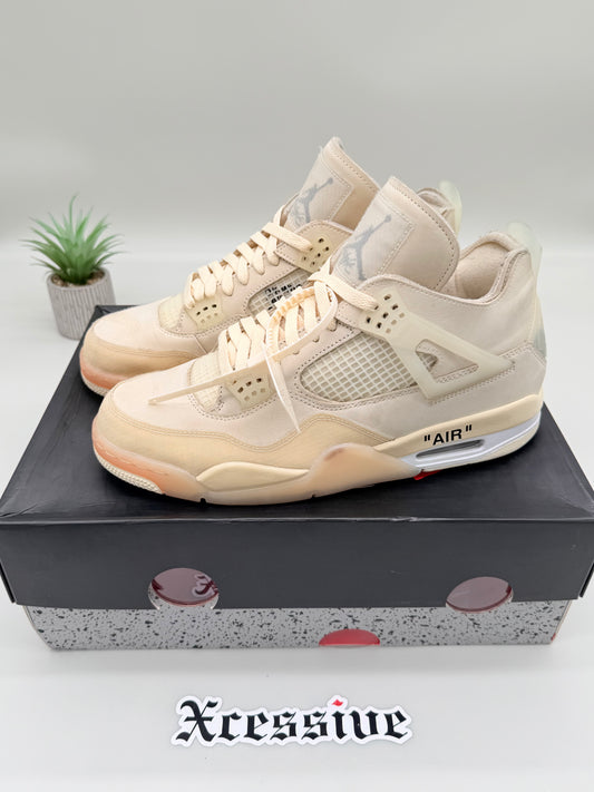Off-White Jordan 4 Sail
