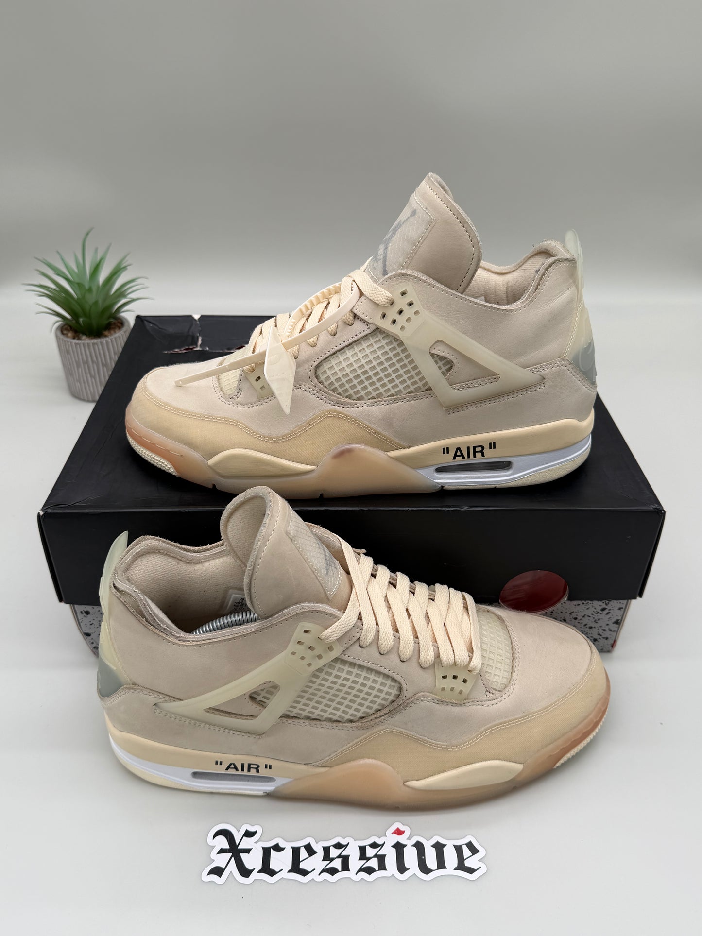 Off-White Jordan 4 Sail