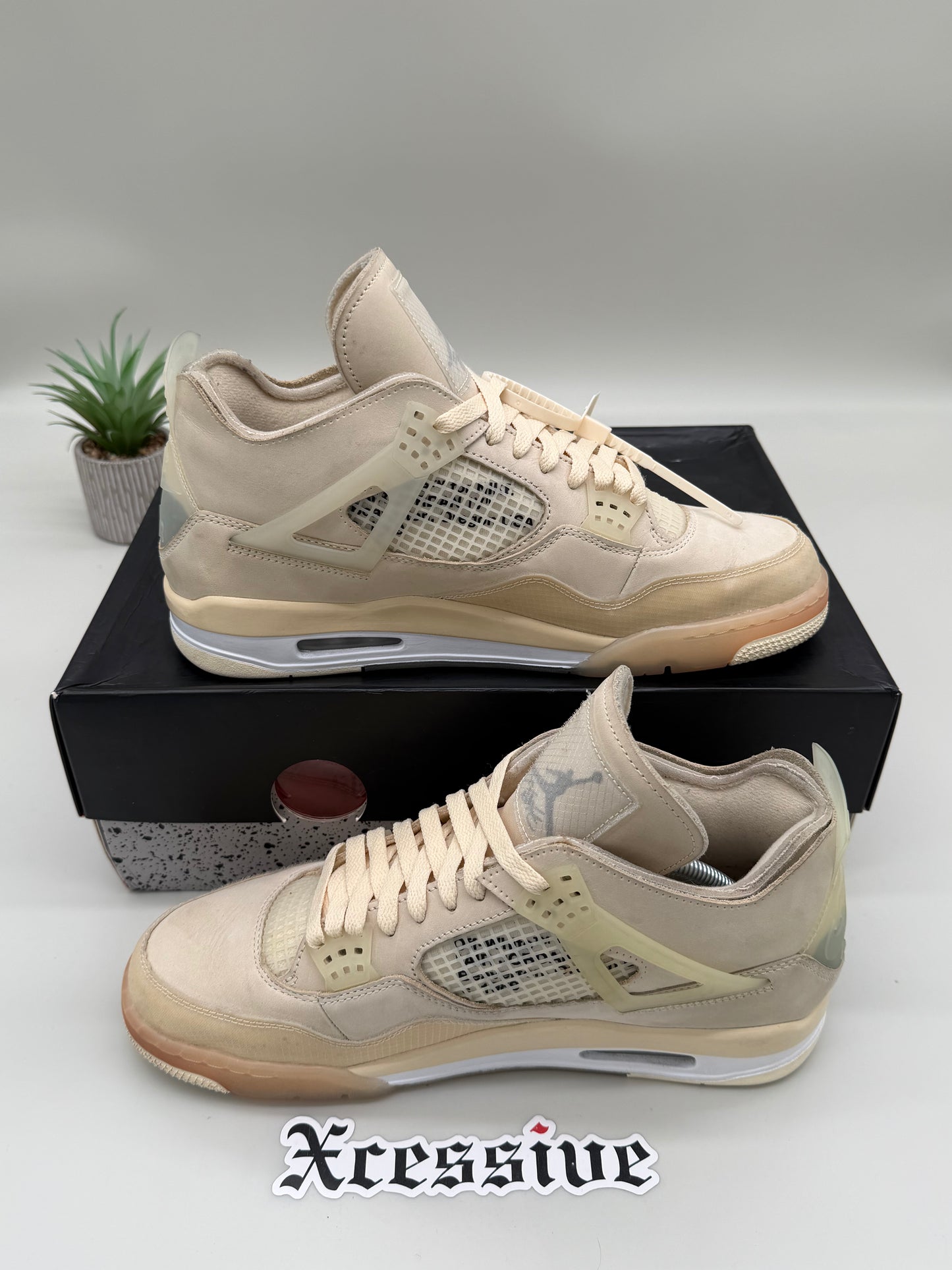 Off-White Jordan 4 Sail