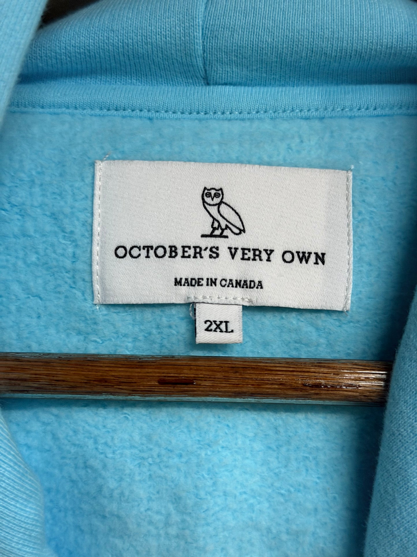Drake OVO Iceman Hoodie Ice Blue