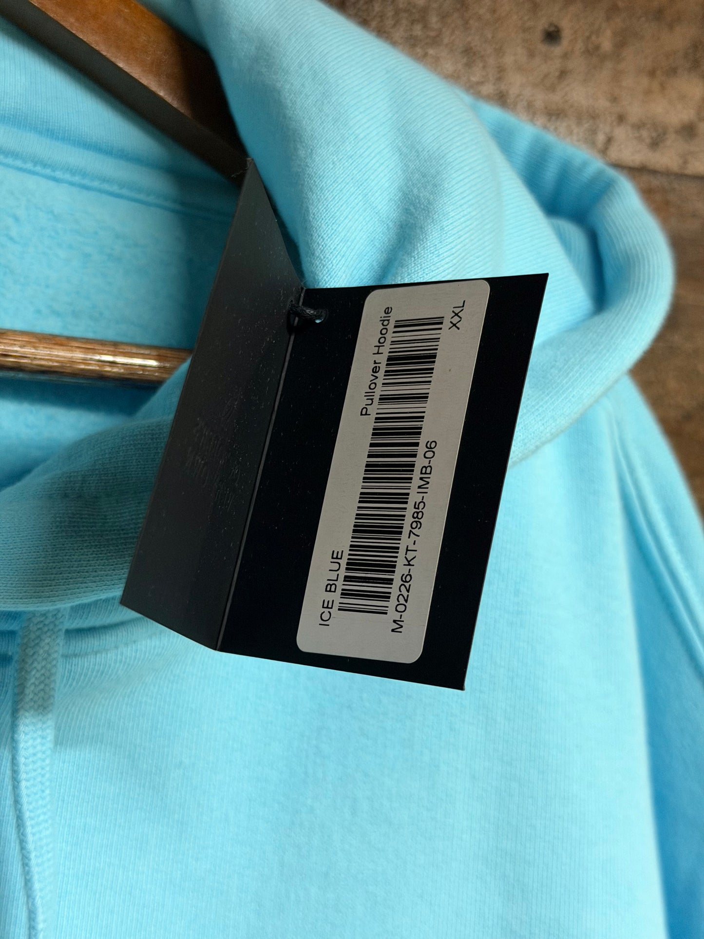 Drake OVO Iceman Hoodie Ice Blue