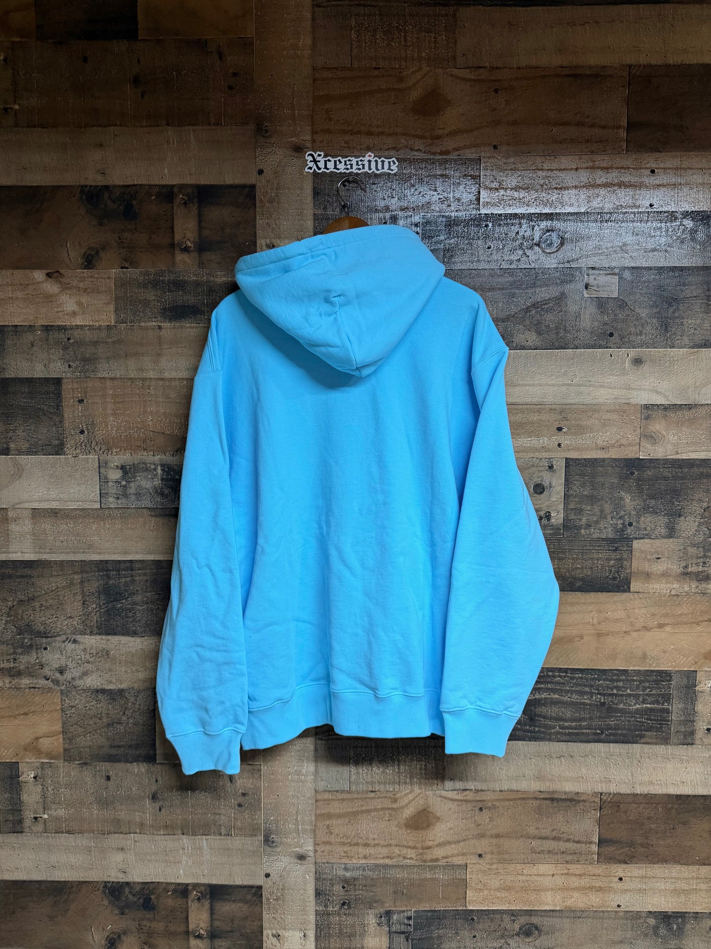 Drake OVO Iceman Hoodie Ice Blue