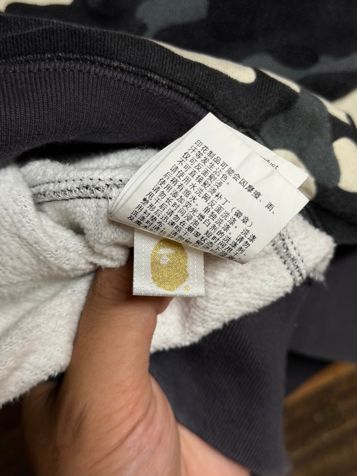 Bape Black City Camo Full-Zip Shark Hoodie